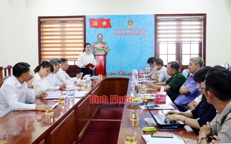 Bình Phước: Tỷ lệ án đang giải quyết cao do ngành tòa án thiếu nhân sự