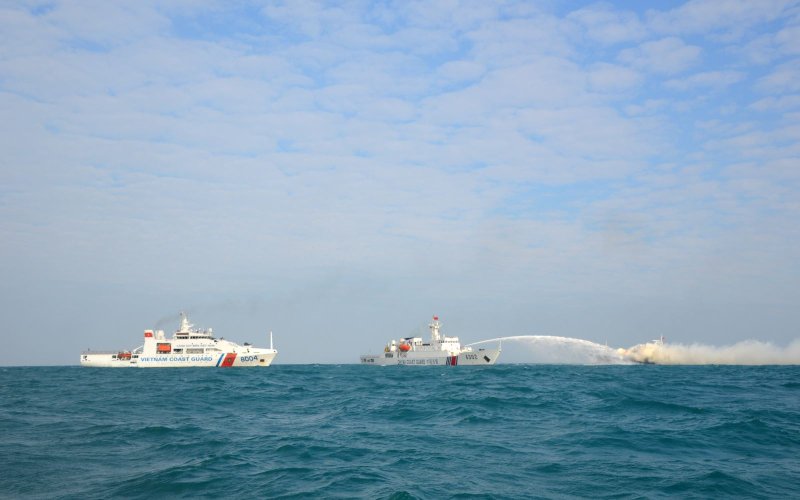 Cảnh sát biển kết thúc chuyến tuần tra liên hợp trên vùng biển Vịnh Bắc Bộ