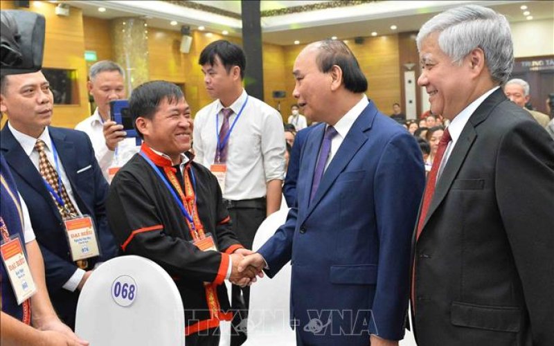 Chủ tịch nước dự Hội nghị biểu dương cán bộ mặt trận giai đoạn 2017-2022