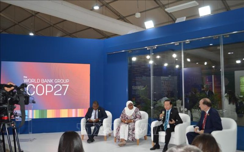 COP27: Việt Nam tái khẳng định cam kết mạnh mẽ về chống biến đổi khí hậu