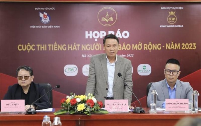 Cuộc thi Tiếng h&aacute;t Người l&agrave;m b&aacute;o mở rộng năm 2023