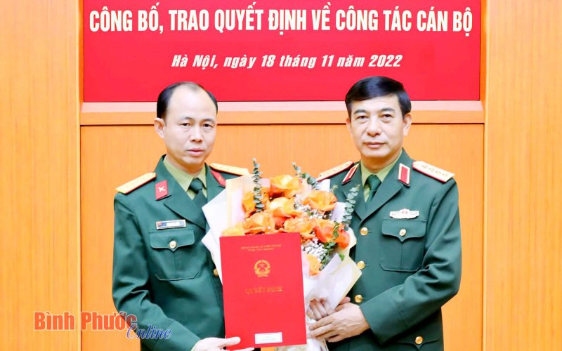 Đại tá Phạm Bá Hiền được bổ nhiệm Tư lệnh Binh đoàn 16