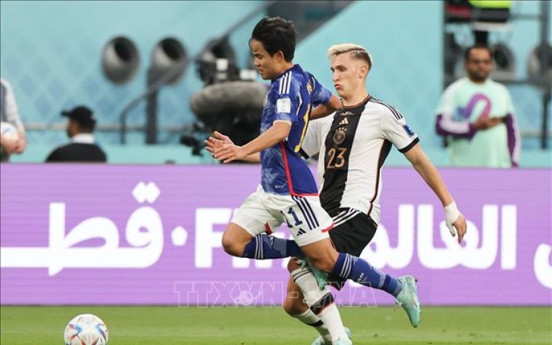 Đến lượt Nhật Bản gây 'địa chấn' khi ngược dòng đánh bại Đức 2 - 1