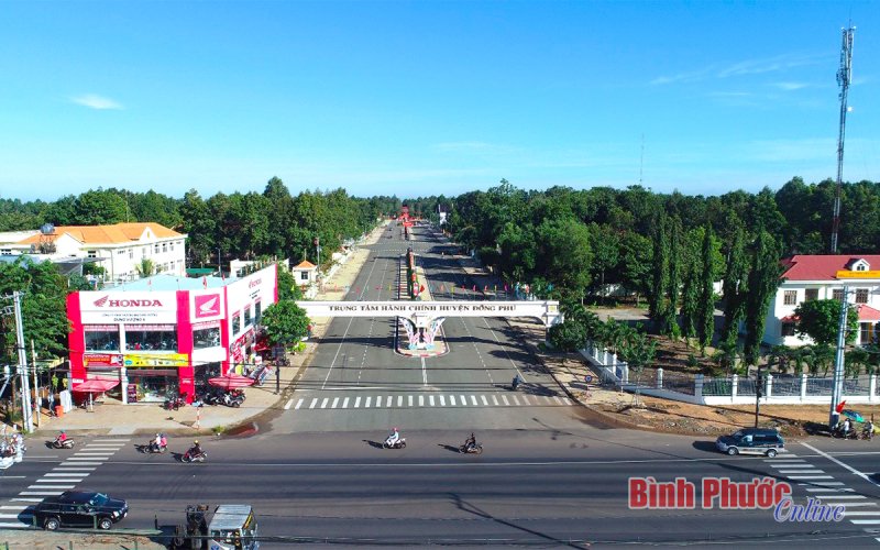 Đồng Phú phấn đấu trở thành “đô thị năng động, sinh thái và đáng sống”