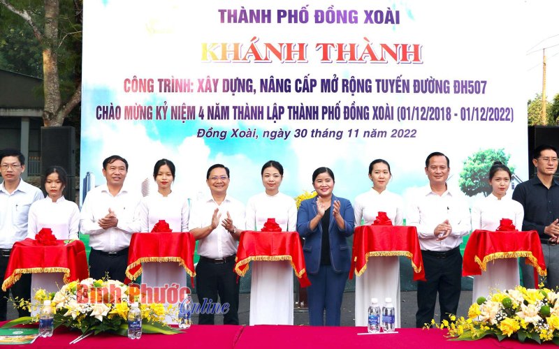 Đồng Xoài khánh thành tuyến ĐH 507