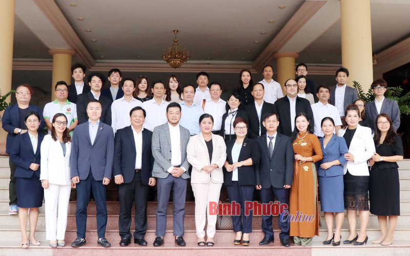 Làm việc với đoàn doanh nghiệp Nhật Bản, Chủ tịch UBND tỉnh Trần Tuệ Hiền: Bình Phước cam kết đồng hành với các nhà đầu tư