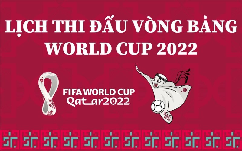 Lịch thi đấu vòng bảng World Cup 2022: Lượt trận thứ hai