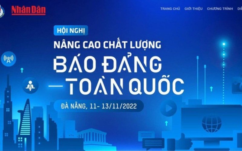 Ngày 12-11, Hội nghị "Nâng cao chất lượng báo Đảng toàn quốc" sẽ diễn ra tại Đà Nẵng