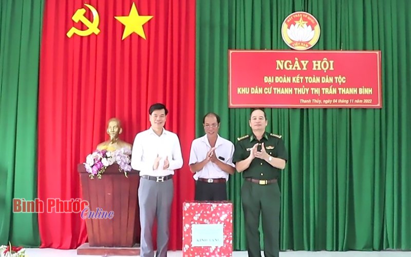 Ngày hội điểm đoàn kết toàn dân tộc Khu dân cư ấp Thanh Thủy