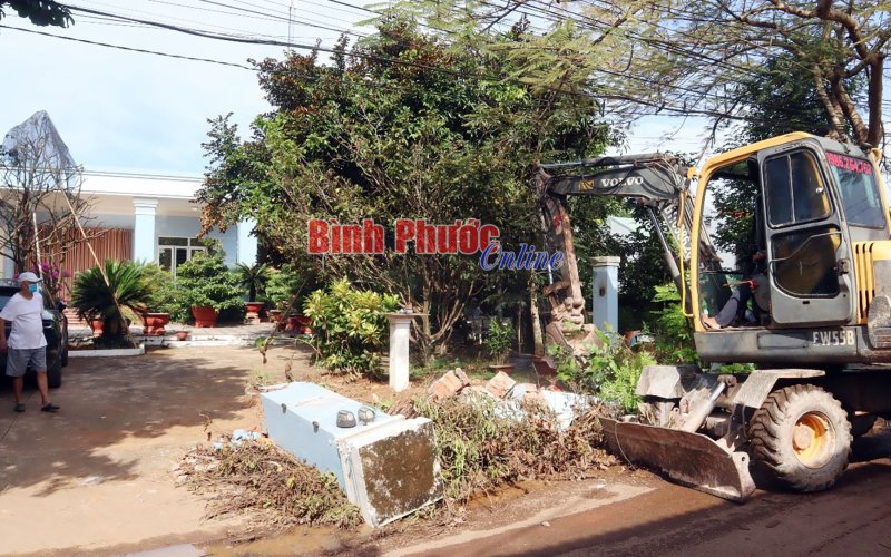 Người dân Đồng Xoài đồng thuận hiến đất mở rộng đường