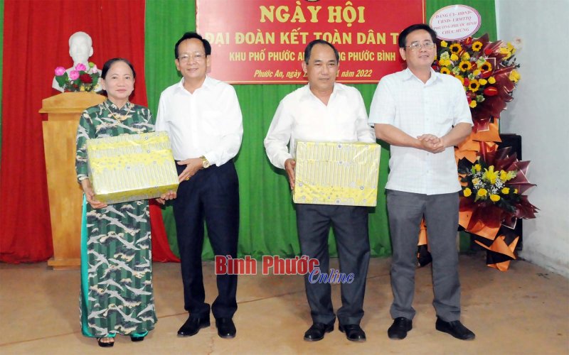 Khu phố Phước An vui Ngày hội đại đoàn kết toàn dân tộc