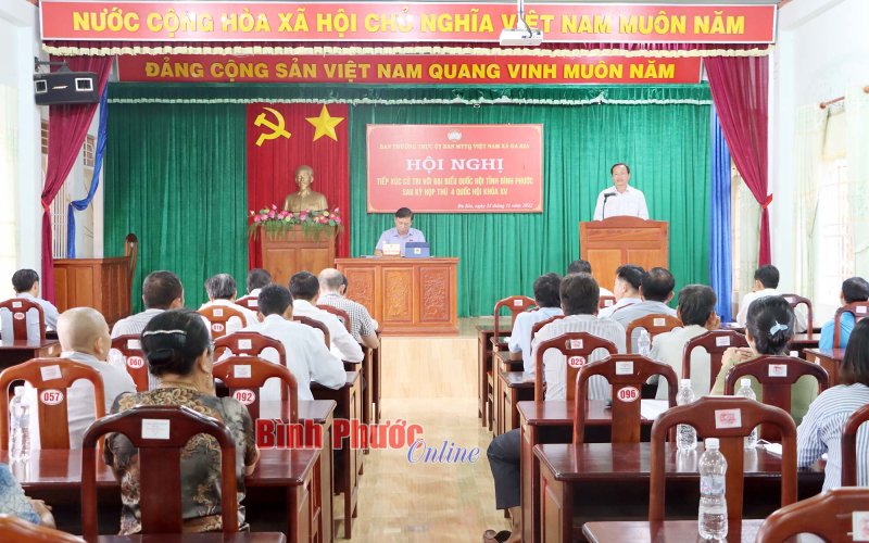 Quan tâm giải quyết chế độ cho cán bộ bán chuyên trách đã nghỉ việc