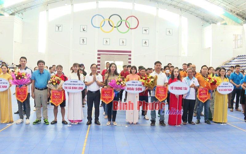 Sôi nổi hội thao Văn phòng Đăng ký đất đai tỉnh Bình Phước