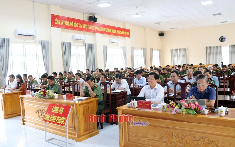 Thi đua sôi nổi, tạo sức lan tỏa toàn dân bảo vệ an ninh Tổ quốc 