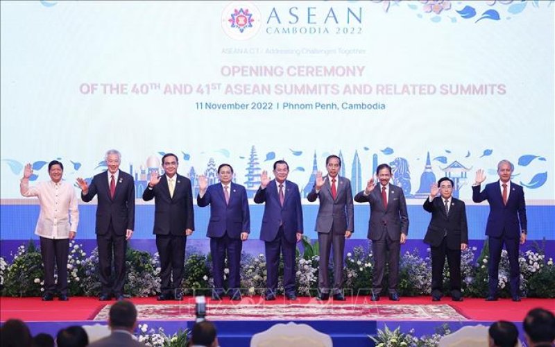 Thủ tướng Phạm Minh Chính dự Lễ khai mạc Hội nghị cấp cao ASEAN lần thứ 40 và 41