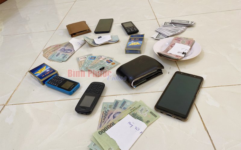 Triệt phá sòng bạc trong trại heo