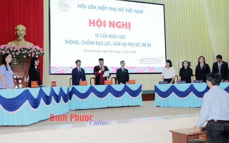 Tư vấn pháp luật về phòng, chống bạo lực gia đình