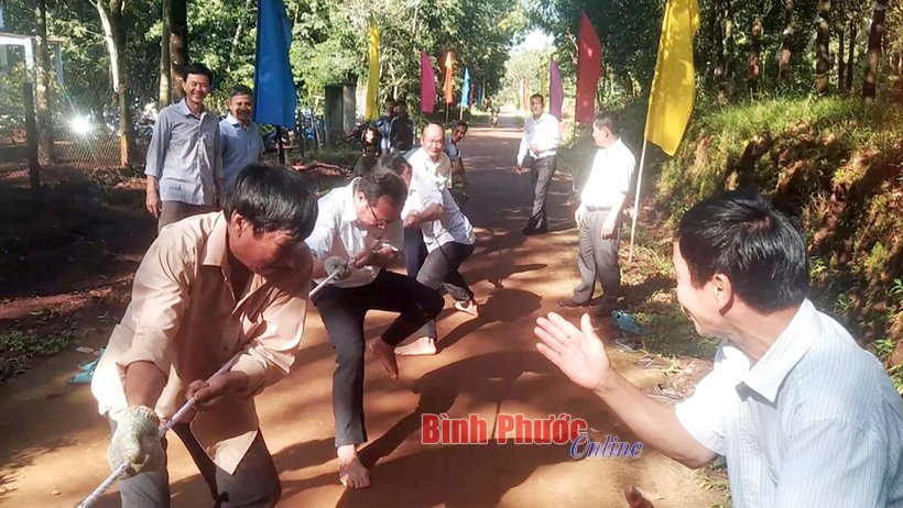 Ấp 4A, x&atilde; Lộc Tấn tổ chức ng&agrave;y hội đại đo&agrave;n kết to&agrave;n d&acirc;n tộc