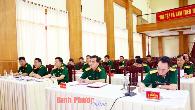 Binh đoàn 16: Tổng kết thực hiện Luật Sĩ quan Quân đội nhân dân Việt Nam