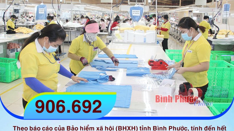 Bình Phước: Tăng cường phát triển người tham gia BHXH, BHYT, BHTN