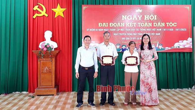Chơn Th&agrave;nh: Tưng bừng ng&agrave;y hội đại đo&agrave;n kết tại khu d&acirc;n cư ấp 1