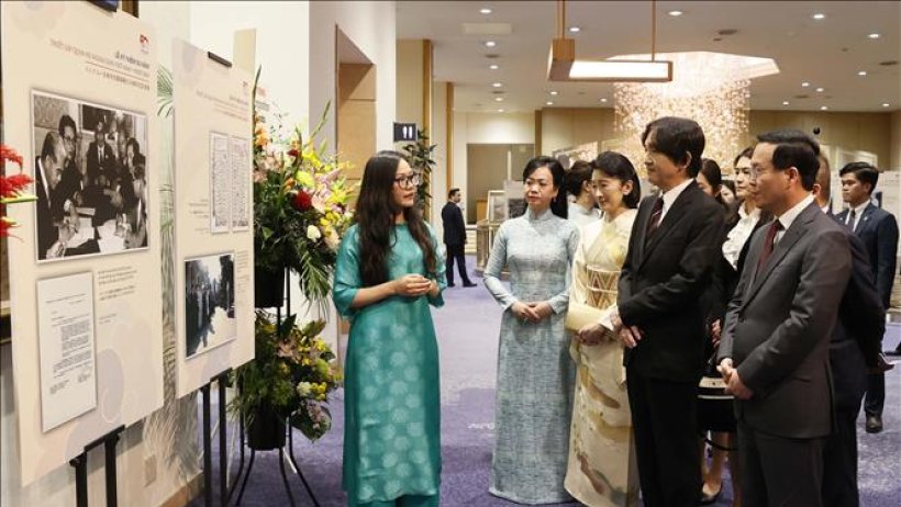 Chủ tịch nước Võ Văn Thưởng dự lễ kỷ niệm 50 năm thiết lập quan hệ ngoại giao Việt Nam - Nhật Bản