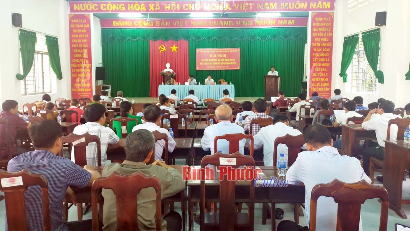 Đại biểu HĐND tỉnh tiếp xúc cử tri thị trấn Tân Phú