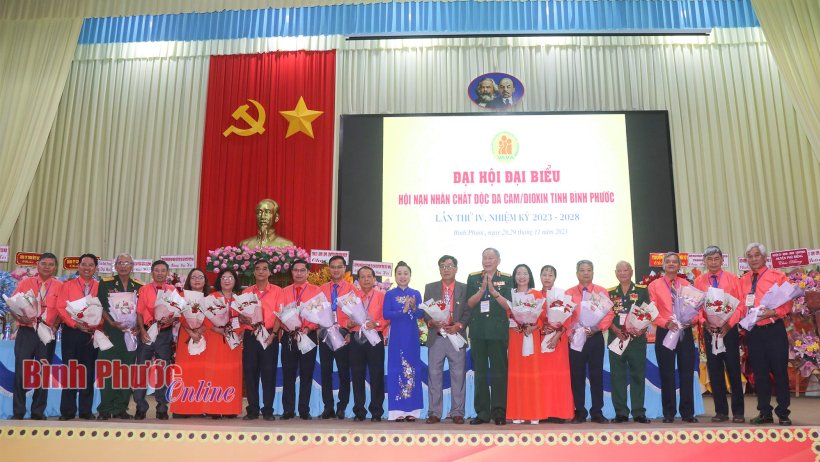 Đại hội đại biểu Hội Nạn nhân chất độc da cam/dioxin tỉnh Bình Phước
