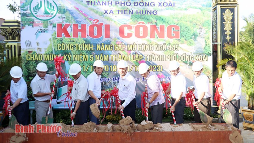 Đồng Xoài: Dân hiến đất mở rộng đường hẻm 4m lên 28m