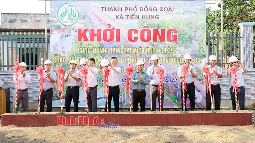 Đồng Xoài: Người dân tự nguyện hiến đất mở rộng đường