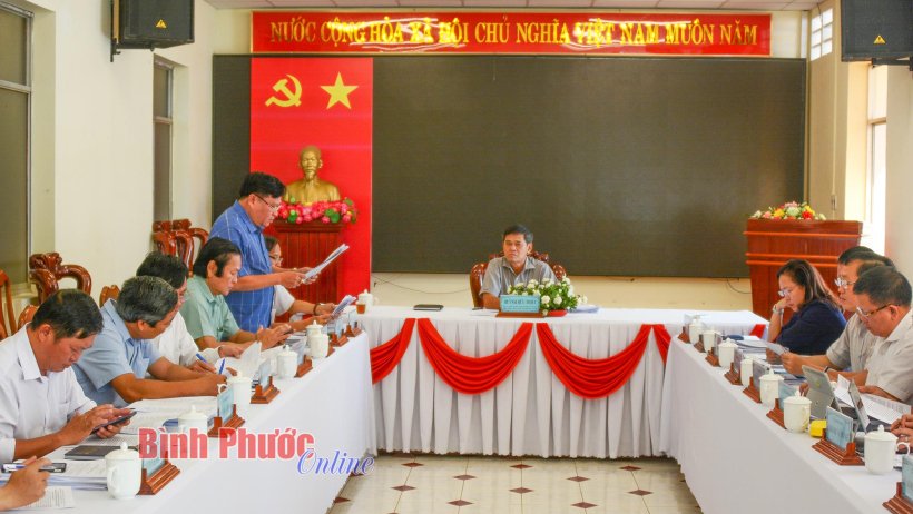 Ban Kinh tế - Ngân sách thống nhất nội dung báo cáo thẩm tra trình tại kỳ họp cuối năm 