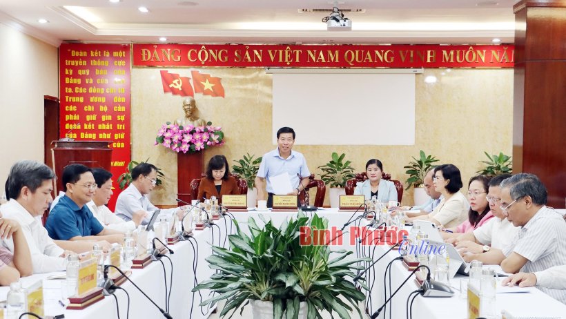 Họp Ban chỉ đạo triển khai sắp xếp đơn vị hành chính cấp huyện, cấp xã trên địa bàn tỉnh 