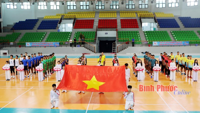 Khai mạc giải vô địch bóng chuyền tỉnh Bình Phước năm 2023 