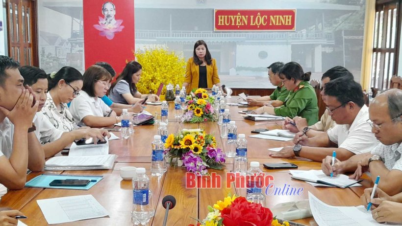 Lộc Ninh: Tháo gỡ khó khăn thực hiện Đề án 06