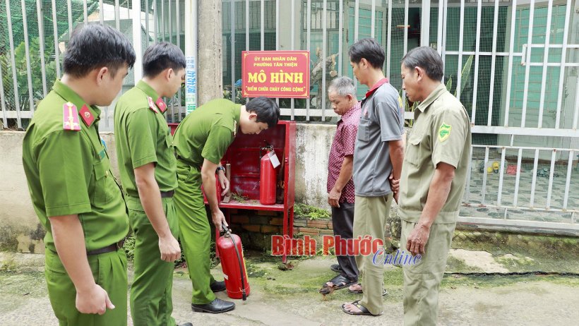 Phòng cháy, chữa cháy từ cơ sở