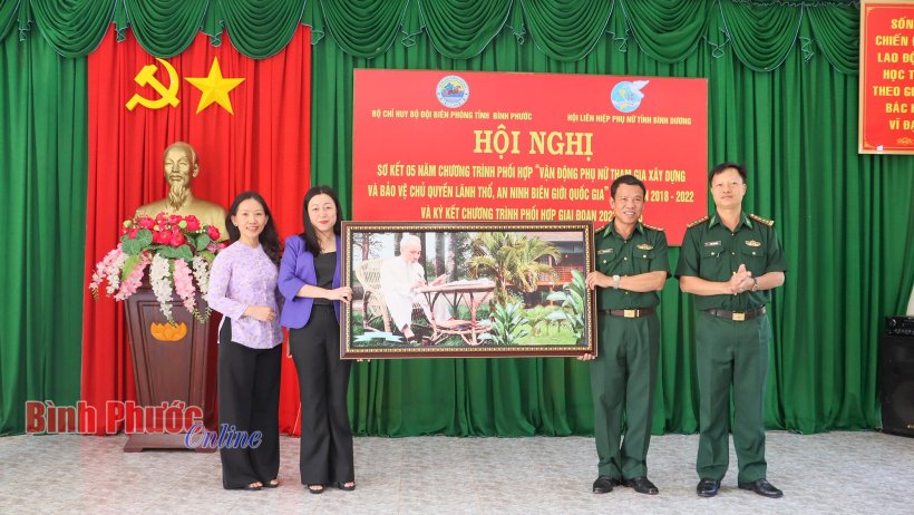 Phụ nữ Bình Dương: Nhiều hoạt động ý nghĩa hướng về biên giới Bình Phước