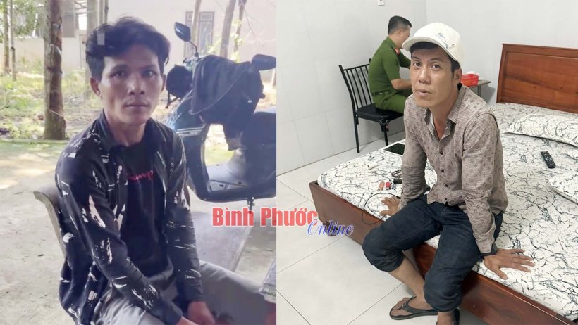 Phú Riềng: Bắt 2 đối tượng đột nhập nhà dân trộm cắp