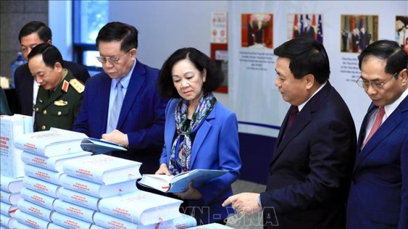 Ra mắt cuốn sách của Tổng Bí thư Nguyễn Phú Trọng về công tác đối ngoại