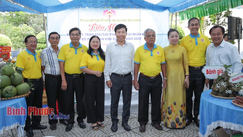 Sôi nổi các hoạt động tại ngày hội cán bộ mặt trận khu dân cư