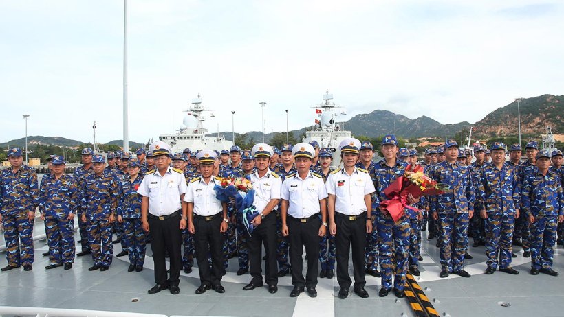 Tàu 016-Quang Trung rời cảng tham gia diễn tập “Hòa bình hữu nghị 2023” tại Trung Quốc