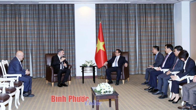 Thủ tướng Chính phủ Phạm Minh Chính tiếp lãnh đạo Tập đoàn Hayat Holding, Thổ Nhĩ Kỳ