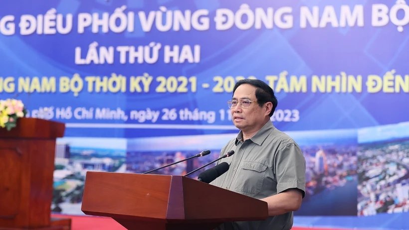 Thủ tướng Phạm Minh Chính: Phát triển toàn diện, bền vững Vùng Đông Nam Bộ