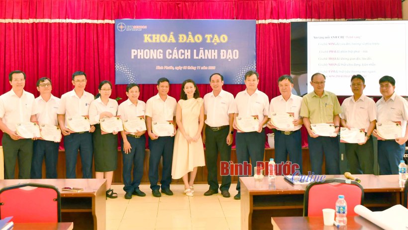 Thủy điện Thác Mơ tổ chức khóa đào tạo “Phong cách lãnh đạo”