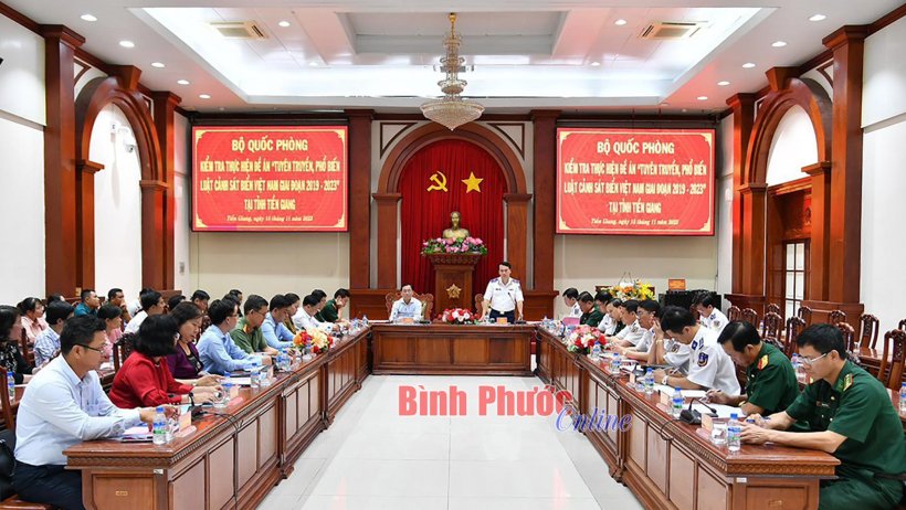 Tuyên truyền, phổ biến Luật Cảnh sát biển Việt Nam giai đoạn 2019-2023