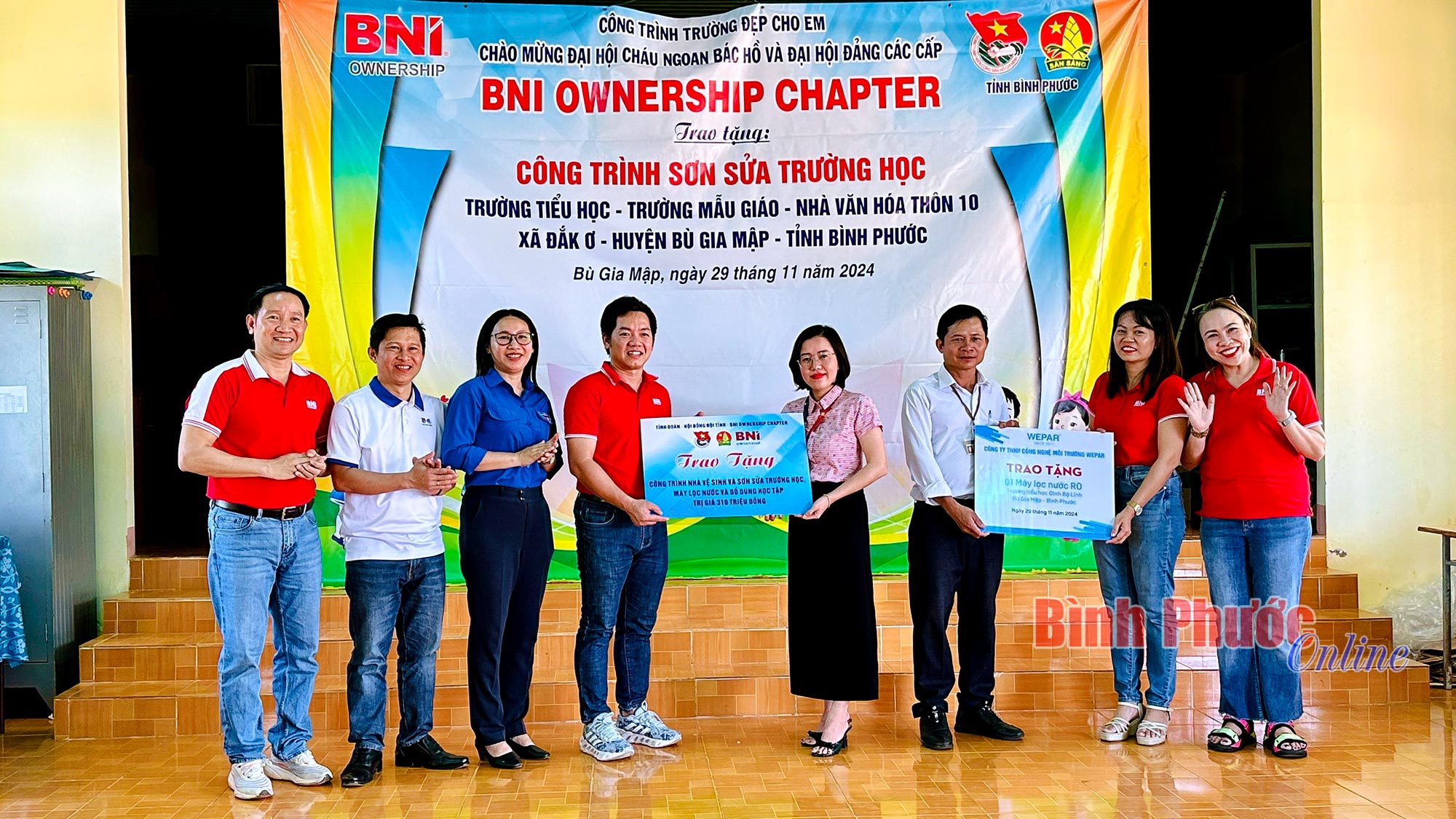 310 triệu đồng trao trong chương trình “Trường đẹp cho em” 