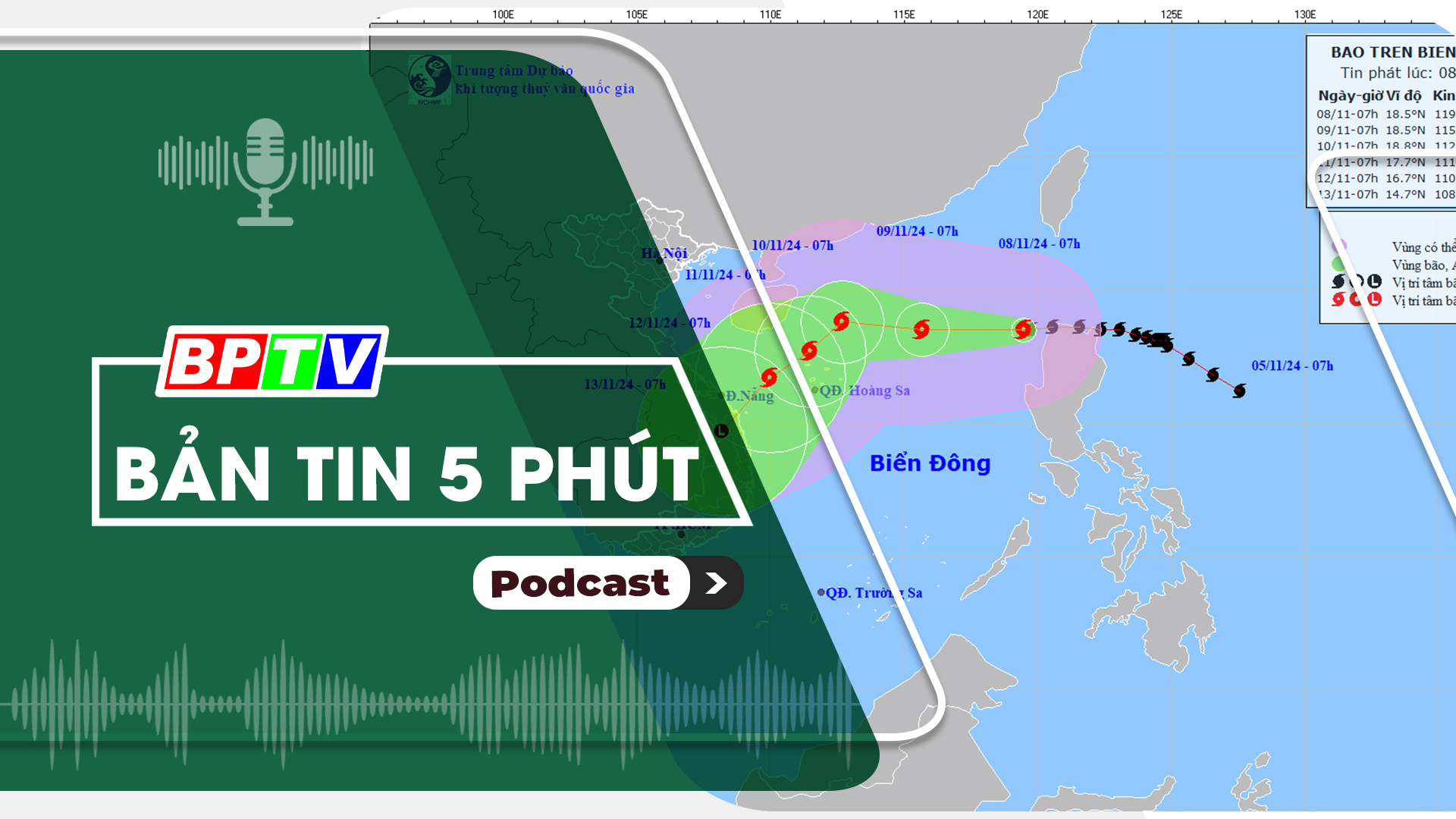 5 phút trưa nay 8-11-2024
