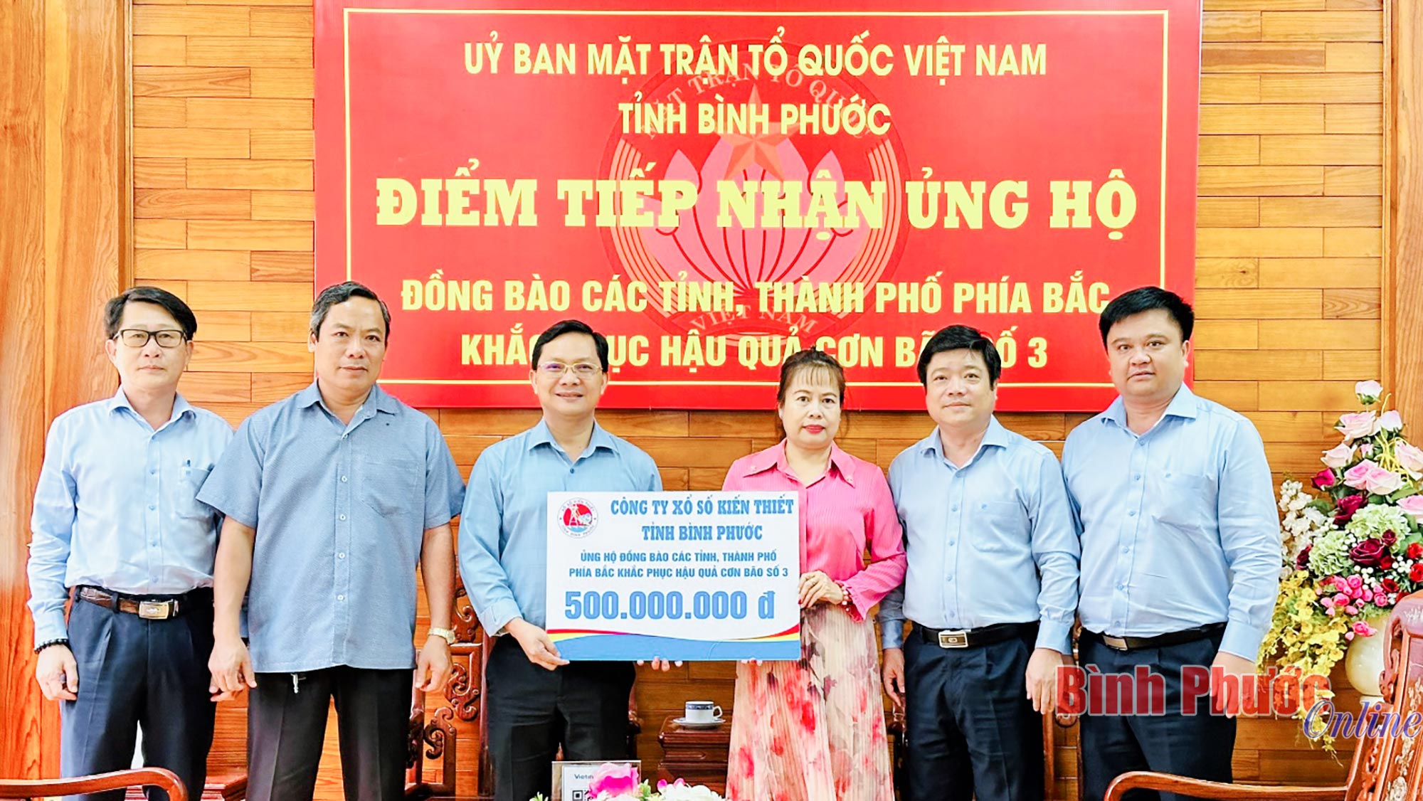 Bình Phước: Hơn 45 tỷ đồng ủng hộ nhân dân các tỉnh phía Bắc