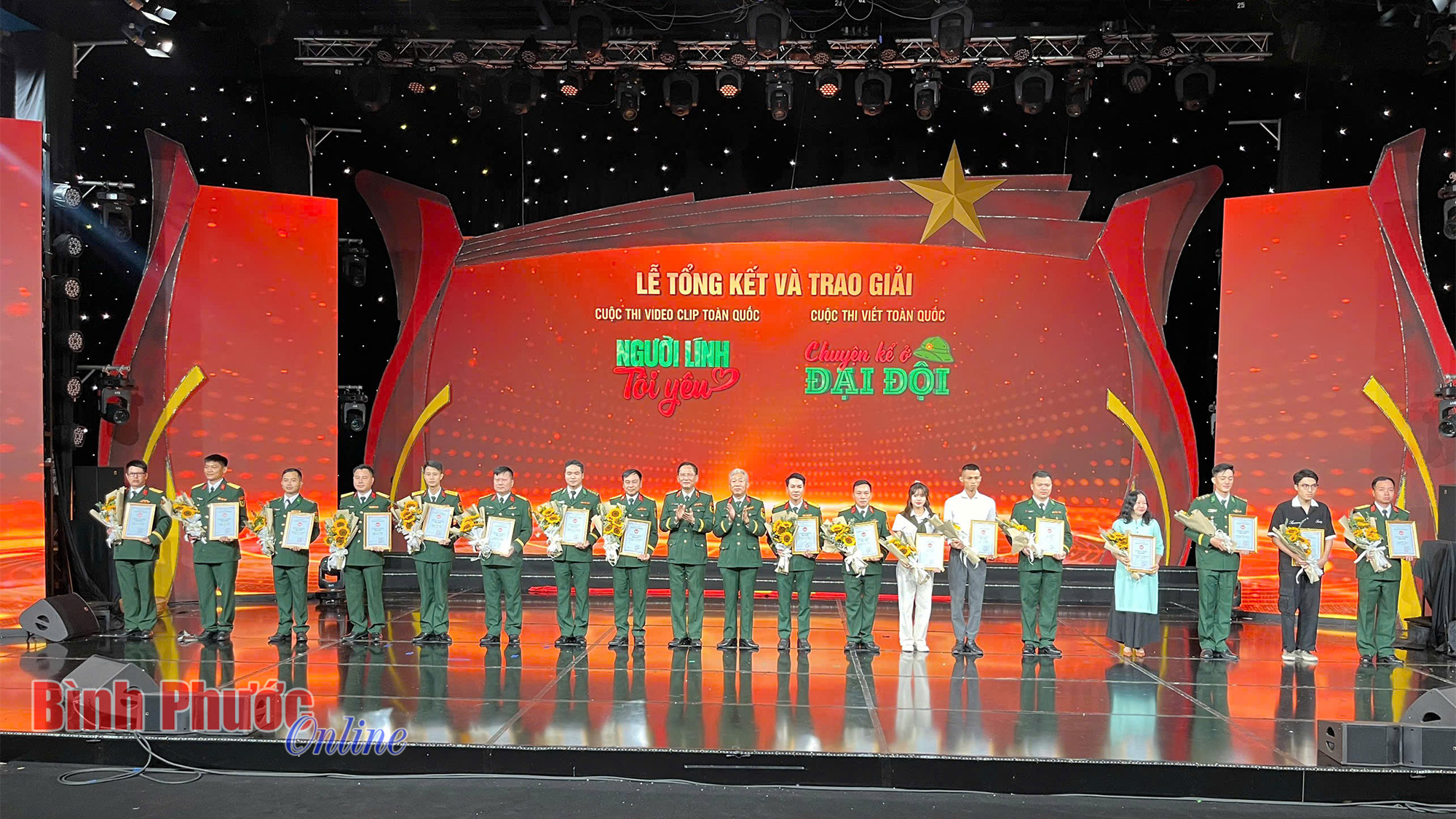BPTV đoạt 2 giải tại cuộc thi video clip toàn quốc “Người lính tôi yêu”