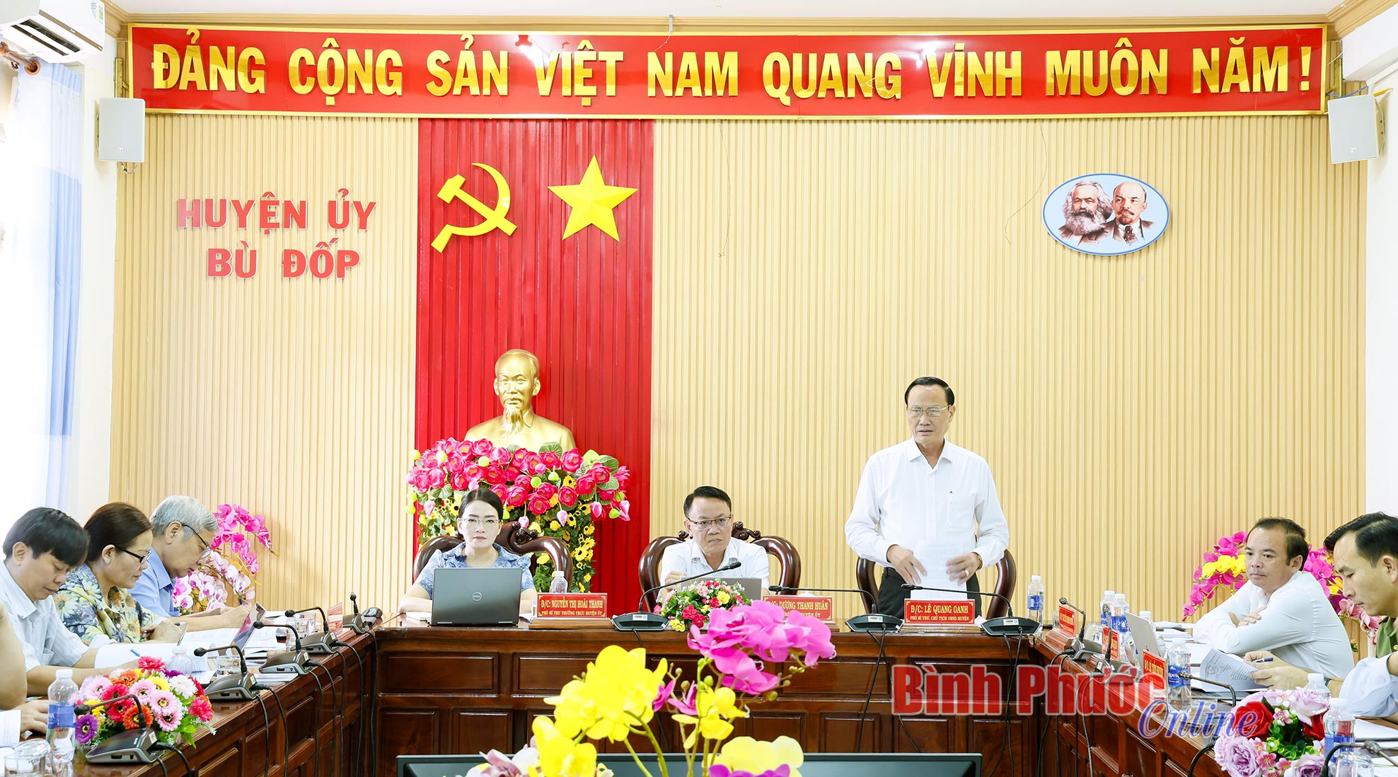 Bù Đốp: Thông qua dự thảo văn kiện đại hội lần 3 