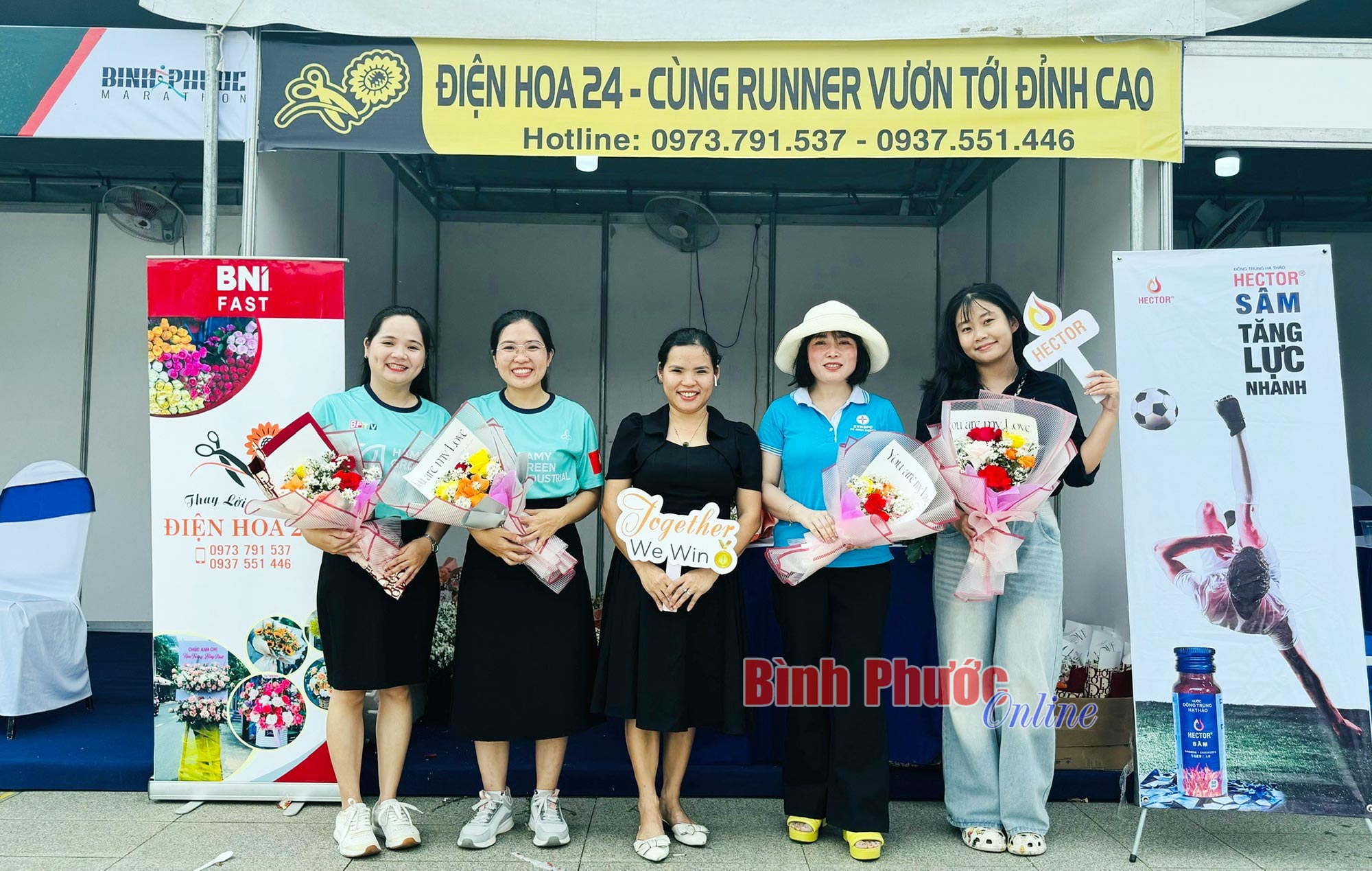 Điện Hoa 24 cùng runner vươn tới đỉnh cao